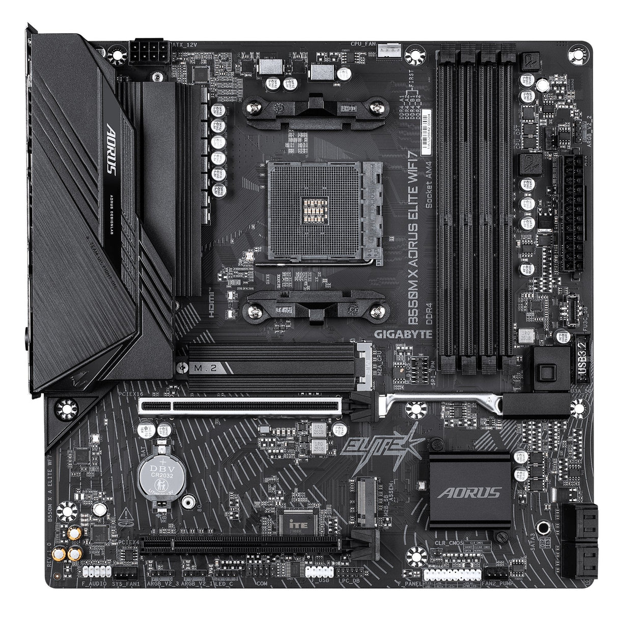 Pb Gbt Amd Am4 B550m X Aorus Elite Wifi7