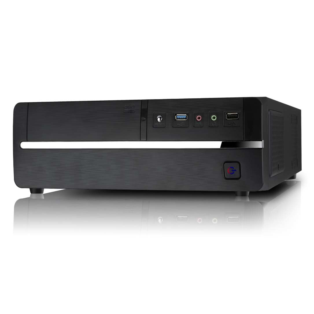 Tooq Caja Micro Atx, Mini Itx Slim - Fuente De Alimentacion 500w - 1x Hdd3,5 + 1x Sdd2,5 + 1x Hdd5.25 - Usb-2.0, Usb