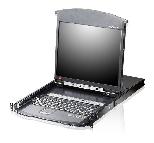 8-Port 19" Lcd Cat5e/6 Kvm Over Ip Switch Dual Rail - Kl1108vn-Axa-Sgg