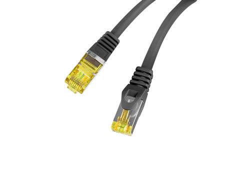 EAN 5901969436969 - Lanberg PCF6A-10CU-0025-BK cable de red Negro 0,25 m Cat6a S/FTP (S-STP) imagen 1