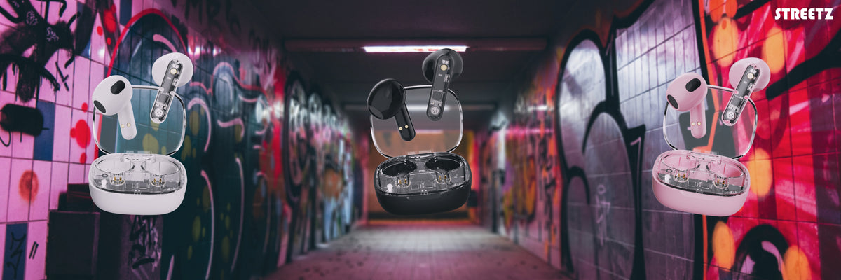 Streetz Bt Tws In-Ear KopfhRer Transparent Pink