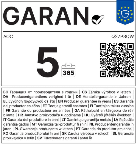 EAN 4038986180764 - AOC Q27P3QW pantalla para PC 68,6 cm (27") 2560 x 1440 Pixeles Quad HD Negro imagen 18