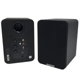 Approx Altavoces Autoamplificados 60w Rms Bluetooth 5.0 - Carcasa De Madera - Rca, Optical, Coaxial, Usb - Incluye