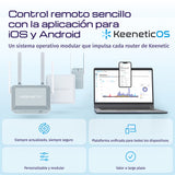 EAN 4897082922278 - Keenetic Buddy 6 SE (KN-4410) Repetidor de red Blanco, Gris 1000 Mbit/s imagen 9
