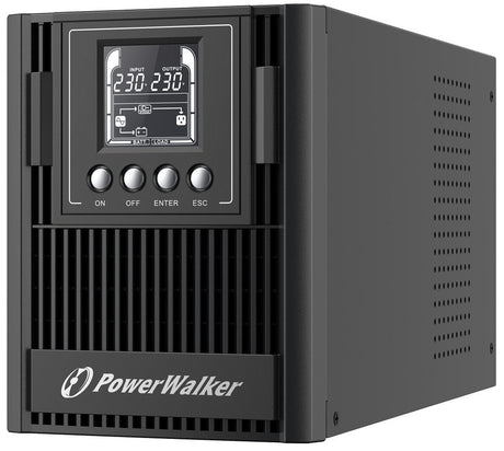 EAN 4260074982459 - PowerWalker VFI 1000 AT sistema de alimentación ininterrumpida (UPS) Doble conversión (en línea) 1 kVA 90 imagen 1