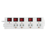EAN 4052792060591 - LogiLink LPS252 base múltiple 1,5 m 4 salidas AC Interior Blanco imagen 2