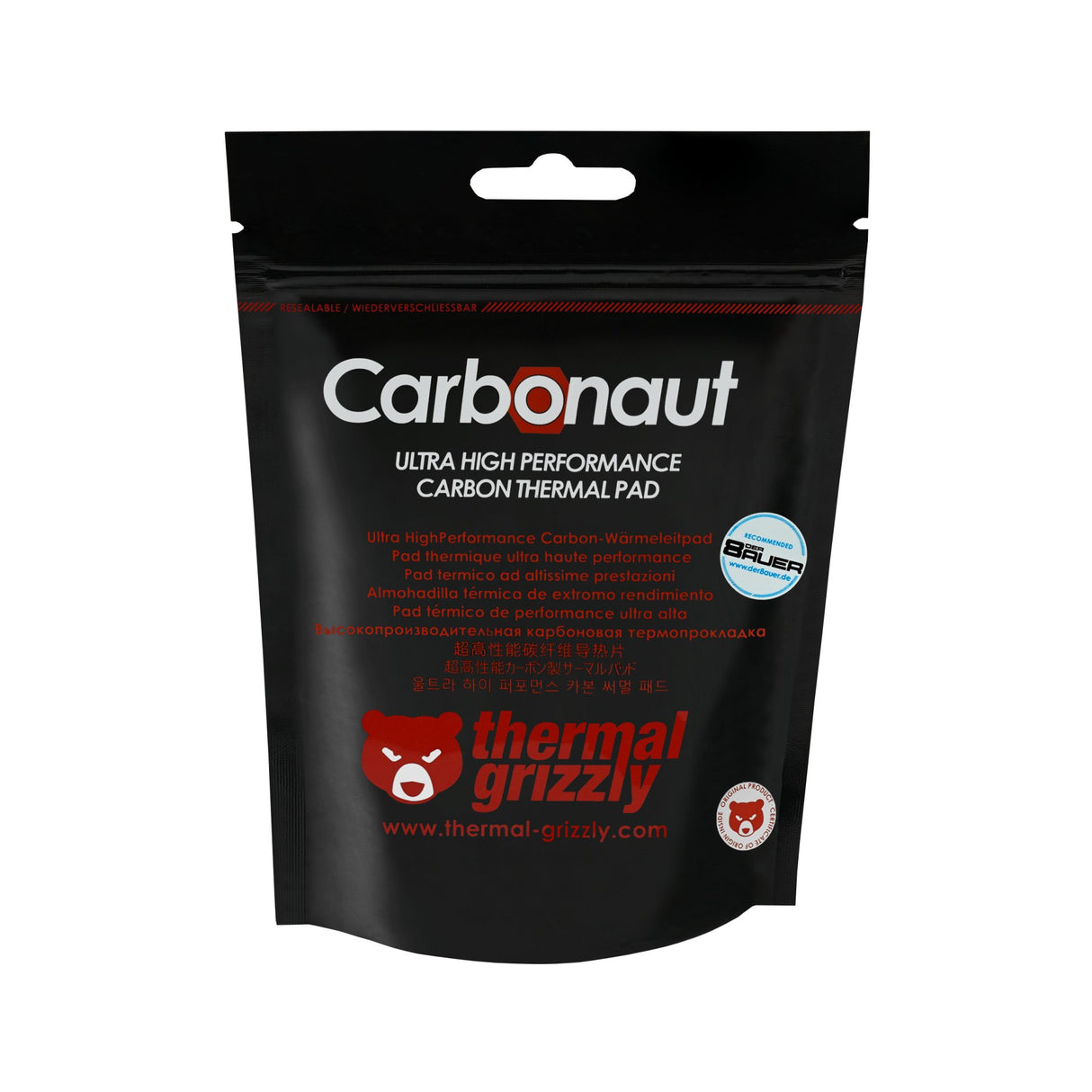 EAN 0753677507524 - Thermal Grizzly TG-CA-31-25-02 compuesto disipador de calor Parche térmico imagen 5