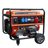 Extralink Ex.30356 Motor-Generador 5000 W 25 L Gasolina Negro, Naranja