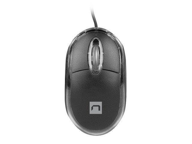 Raton Natec Vireo 2 1000dpi Optico Usb Negro