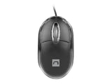 Raton Natec Vireo 2 1000dpi Optico Usb Negro