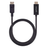 EAN 0766623153195 - Manhattan 153195 adaptador de cable de vídeo 1 m Negro imagen 5