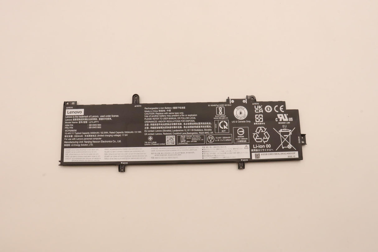 EAN 5715063100509 - Lenovo 5B10W51863 refacción para laptop Batería imagen 1