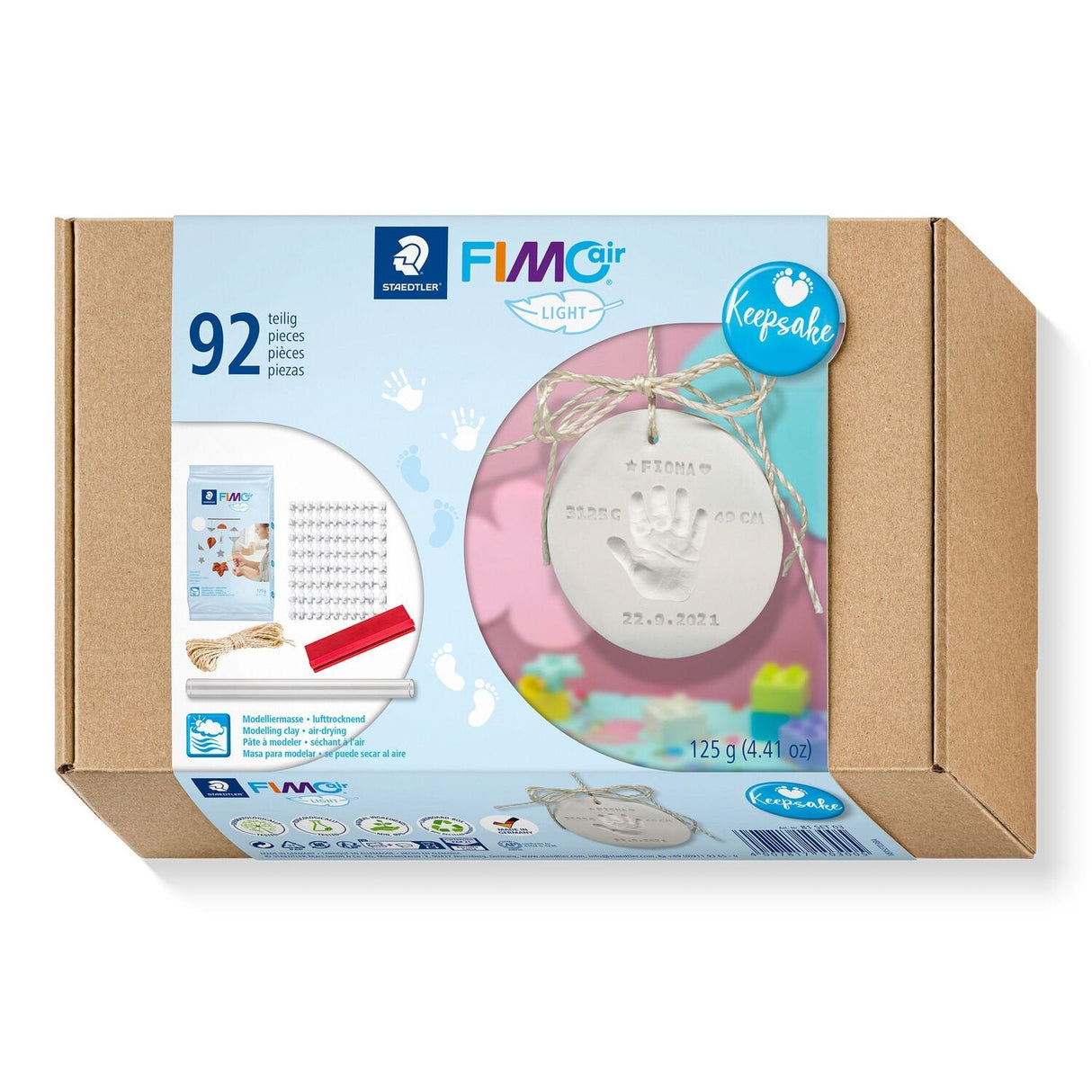 Fimo Air Light Juego De Plastilina De Recuerdo, Endurecible Al Aire (81 Set 03)