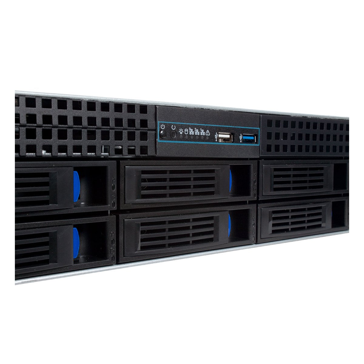 EAN 6940533543435 - UNYKAch 2U HSW4208 Estante Negro, Plata imagen 5