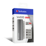 EAN 0023942474449 - Verbatim Vx500 1 TB USB Tipo C 3.2 Gen 2 (3.1 Gen 2) Plata imagen 2