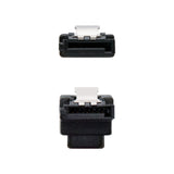 Nanocable Cable Datos Sata Acodado Con Anclajes 0.50m - Rojo