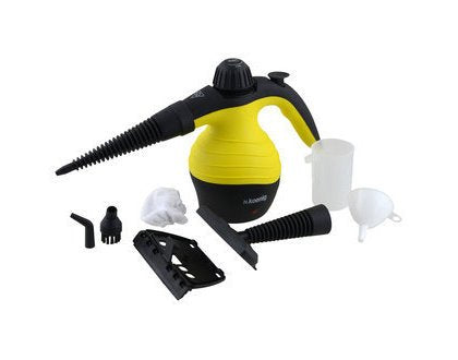 EAN 3760124951066 - H.Koenig NV60 Limpiador a vapor portátil 1000 W Negro, Amarillo imagen 1