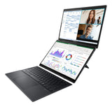 Portátil Asus Zenbook Duo Ux8406ca-Ql335w, Intel Core Ultra 7 255h, 32gb, 1tb Ssd, 14" Oled, W11 - Gris