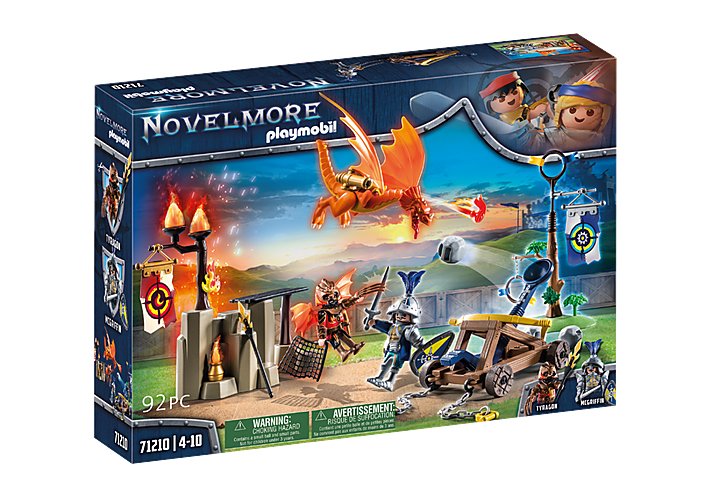 Playmobil 71210 Novelmore Vs Burnham Raiders - Zona De Batalla