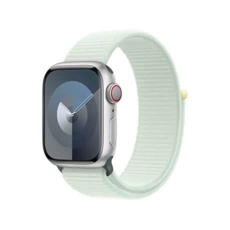 EAN 0195949384783 - Apple MW4M3ZM/A Accesorios para dispositivos vestibles inteligentes Grupo de rock Color menta Nylon, Poli imagen 2