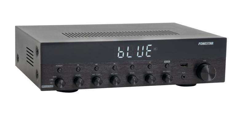 Amplificador Estereo Hifi Fonestar As - 6060 - Bluetooth - Radio Fm - 60+60 W Rms - Usb -  Mp3