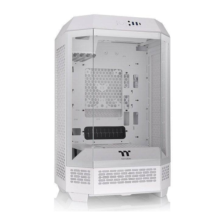 Caja Pc Thermaltake The Tower 300  Vidrio Templado Ca-1y4-00s6wn-00 Negra