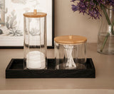 Bote De Baño Organizador Acrílico Ø9x9cm Ba72111 Andrea House