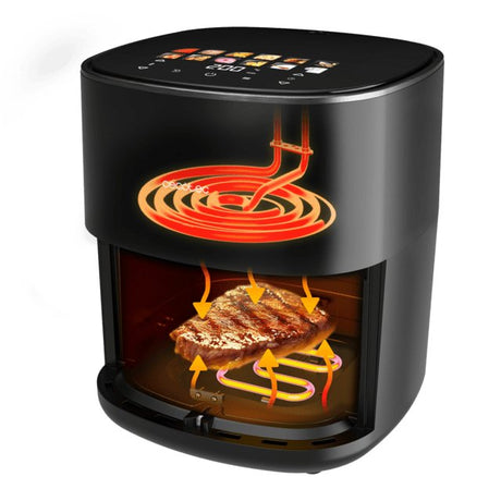 EAN 8435771915888 - Cecotec Cecofry&Grill Duoheat 6500 Sencillo 6,5 L Independiente 2200 W Freidora de aire caliente Negro imagen 5
