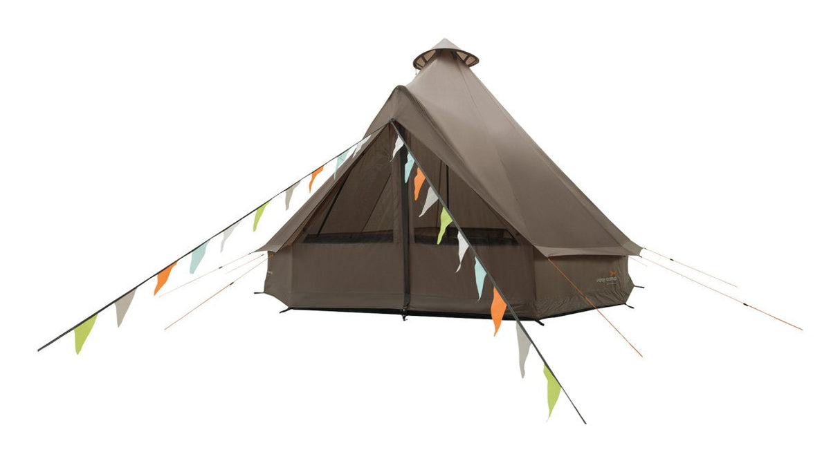 Tienda De Campaña Easy Camp Vaulen Tipi, Para 7 Personas Marrón, Modelo 2025 120484