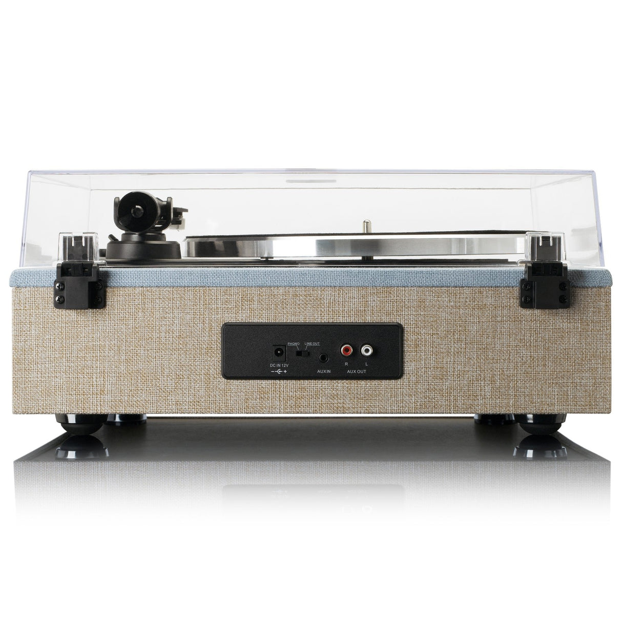 Tocadiscos  Lenco Ls-440  De Tracción Por Correa Azul, Gris Pardo Automático