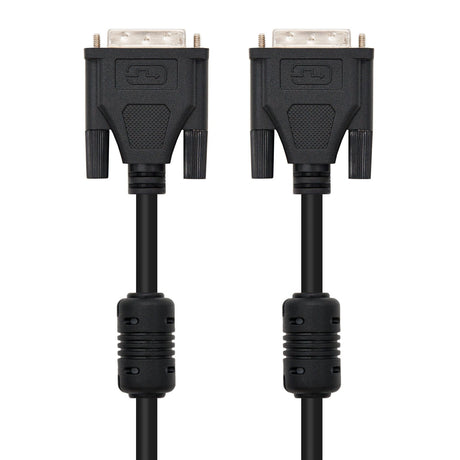 EAN 8433281002128 - Nanocable DVI, 5m cable DVI Negro imagen 2