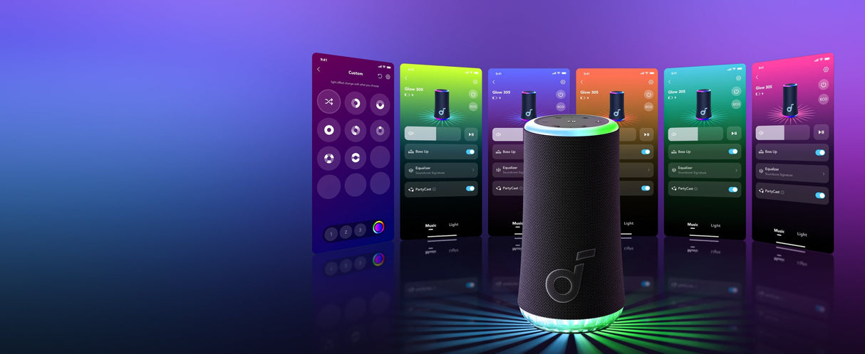 Altavoz Soundcore Glow  Portátil Bt, Negro
