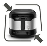 Tefal Ff215d Freidora Sencillo Negro, Acero Inoxidable Independiente 1600 W