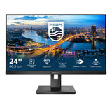 Monitor Philips B Line 245b1/00 Led  23.8" 2560 X 1440 Pixeles Quad Hd Negro