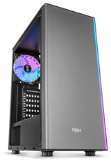 Caja Pc Nox Atx Hummer Infinity Omega 1xusb3.0 2xusb2.0 Negro Rgb