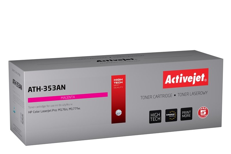EAN 5901443100270 - Activejet ATH-353AN cartucho de tóner 1 pieza(s) Compatible Magenta imagen 1