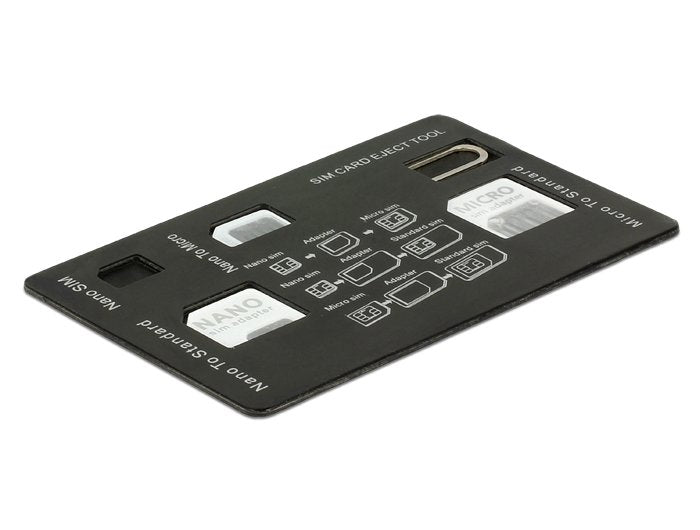 Delock 20650 Kit Adaptador Para Tarjetas Sim 4 En 1