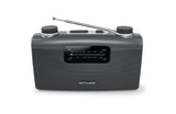Muse M-058 R Portátil Analógica Negro, Gris