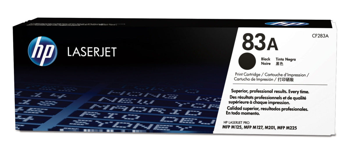 EAN 0886112397692 - HP 83A Black Original LaserJet Toner Cartridge cartucho de tóner 1 pieza(s) imagen 1