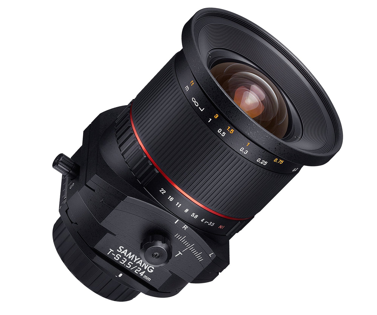 Samyang Tilt/Shift 24mm F/3.5 Ed As Ums, Nikon Ae Slr Objetivo Ancho Negro