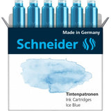 Schneider Cartuchos De Tinta Para Pluma Ice Azul