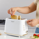EAN 8414234607072 - Taurus TO800P tostadora 7 2 rebanada(s) 800 W Blanco imagen 4