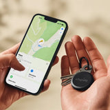 Chipolo Loop 4 Pack  Rechargeable Tracking Tag Compatible With Apple Find My On Iphone (Carbón)