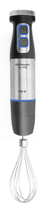 EAN 8435568408418 - Orbegozo BT 5017 0,9 L Batidora de inmersión 1700 W Acero inoxidable, Negro imagen 4