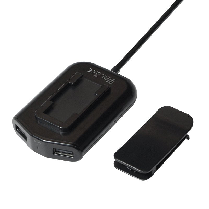 Logilink Usb Car Charger, 2+2 Port, 24w, Negro