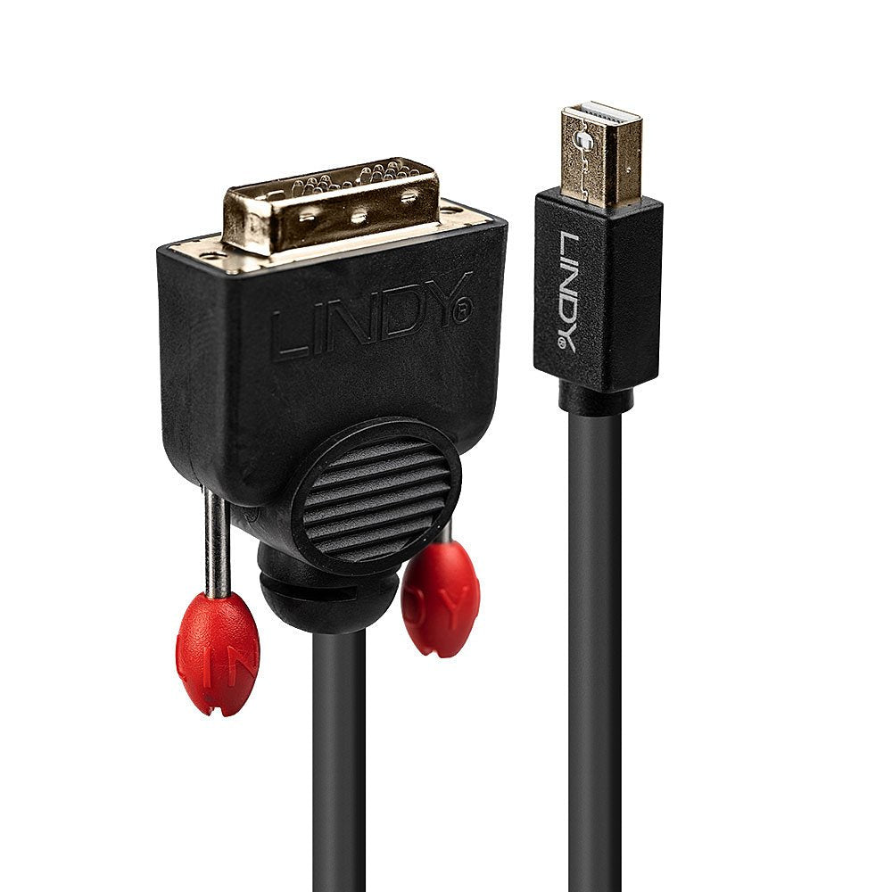 EAN 4002888419529 - Lindy 41952 adaptador de cable de vídeo 2 m Mini DisplayPort DVI-D Negro imagen 1