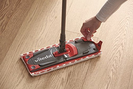 EAN 8001940011479 - Vileda SuperMocio Revolution Sistema mopa, fregona y cubo Tanque individual Negro, Rojo, Blanco imagen 7