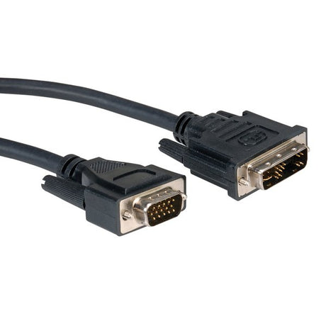 EAN 7611990133161 - ROLINE 11.04.5420 adaptador de cable de vídeo 2 m DVI-A VGA (D-Sub) Negro imagen 1
