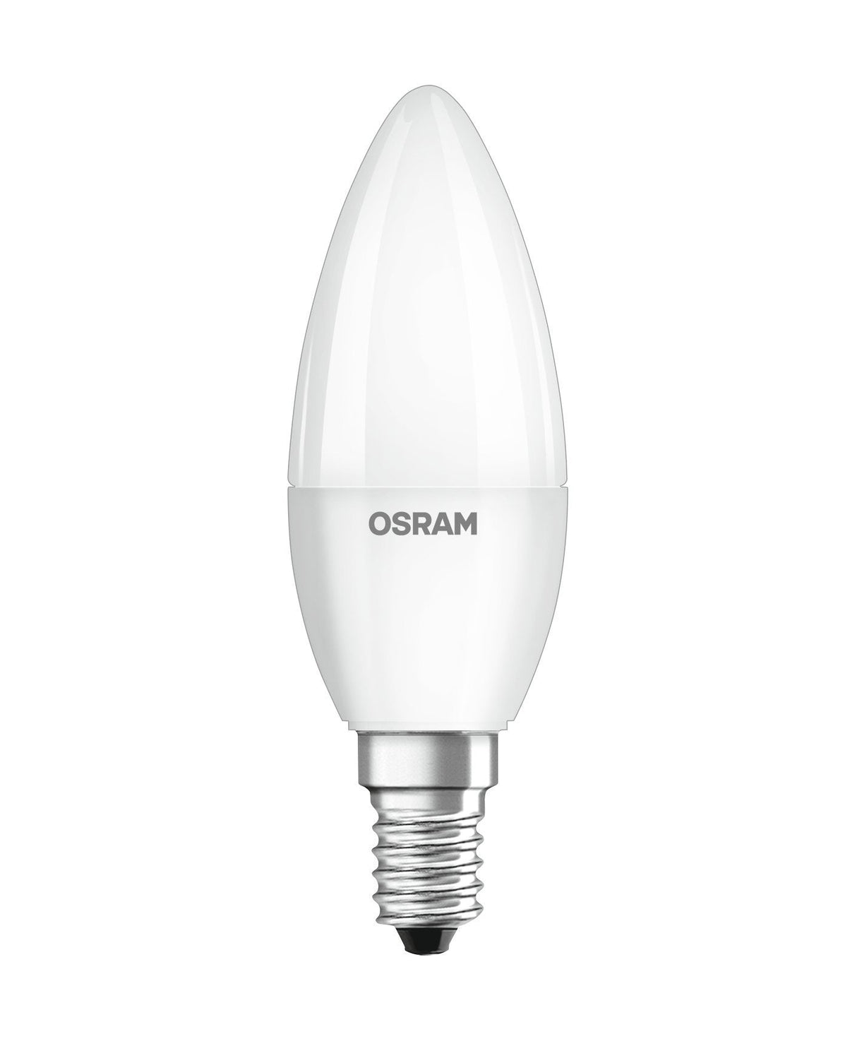 Bombilla Led Osram De Llama Mate Con Radiador - 5.4w Equivalente A 40w E14 - Blanco Cálido