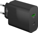 Cargador  Goobay 65411, Negro